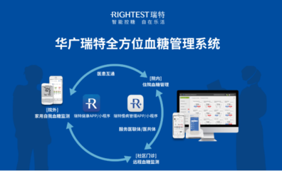 華廣瑞特全方位血糖智能管理模式,守護全民慢病健康管理